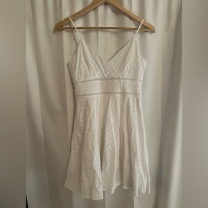 White Eyelet Lace Dress